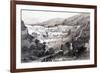 View of Caves, Ajunta, India, 1844-Thomas Colman Dibdin-Framed Giclee Print