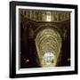 View of Ceiling of Central Aisle and Dome, Cathedral of St Mary of Assumption, Italy-null-Framed Giclee Print