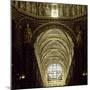 View of Ceiling of Central Aisle and Dome, Cathedral of St Mary of Assumption, Italy-null-Mounted Giclee Print