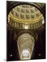 View of Ceiling of Central Aisle and Dome, Cathedral of St Mary of Assumption, Italy-null-Mounted Giclee Print