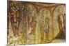 View of Ceiling with Fresco Painting in a Cave Church-Simon Montgomery-Mounted Photographic Print