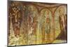 View of Ceiling with Fresco Painting in a Cave Church-Simon Montgomery-Mounted Photographic Print