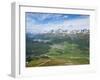 View of Celerina and St. Moritz From Top of Muottas Muragl, Switzerland, Europe-Michael DeFreitas-Framed Photographic Print