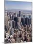 View of Central Manhattan from the Empire State Building-Tom Grill-Mounted Photographic Print