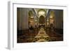 View of Central Nave, Catania Cathedral, Catania, Sicily, Italy, 11th-18th Century-null-Framed Giclee Print