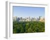 View of Central Park Southwest from Hot Air Balloon-Andria Patino-Framed Photographic Print