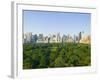 View of Central Park Southwest from Hot Air Balloon-Andria Patino-Framed Photographic Print