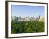 View of Central Park Southwest from Hot Air Balloon-Andria Patino-Framed Photographic Print