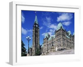 View of Centre Block-null-Framed Giclee Print