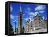 View of Centre Block-null-Framed Stretched Canvas