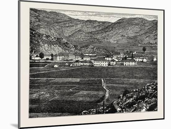 View of Cetinje, Montenegro-null-Mounted Giclee Print