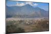 View of Champa Devi, a sacred mountain from Sneha's Care, Bhaisipati, Kathmandu, Nepal, Himalayas,-Thomas L. Kelly-Mounted Photographic Print