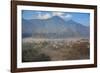 View of Champa Devi, a sacred mountain from Sneha's Care, Bhaisipati, Kathmandu, Nepal, Himalayas,-Thomas L. Kelly-Framed Photographic Print