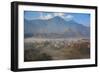 View of Champa Devi, a sacred mountain from Sneha's Care, Bhaisipati, Kathmandu, Nepal, Himalayas,-Thomas L. Kelly-Framed Photographic Print