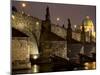 View of Charles Bridge, Prague, Czech Republic-Carlos Sanchez Pereyra-Mounted Photographic Print