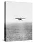 View of Charles Lindberg's Plane-null-Stretched Canvas
