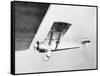 View of Charles Lindberg's Plane-null-Framed Stretched Canvas