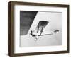 View of Charles Lindberg's Plane-null-Framed Photographic Print