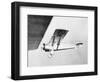 View of Charles Lindberg's Plane-null-Framed Photographic Print