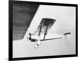 View of Charles Lindberg's Plane-null-Framed Photographic Print