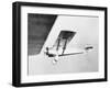 View of Charles Lindberg's Plane-null-Framed Photographic Print