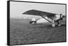 View of Charles Lindbergh's Airplane the Spirit of St. Louis-null-Framed Stretched Canvas