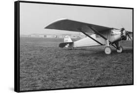 View of Charles Lindbergh's Airplane the Spirit of St. Louis-null-Framed Stretched Canvas