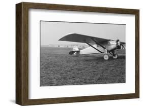 View of Charles Lindbergh's Airplane the Spirit of St. Louis-null-Framed Photographic Print