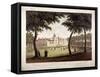 View of Charterhouse, Finsbury, London, 1813-Robert Havell the Younger-Framed Stretched Canvas