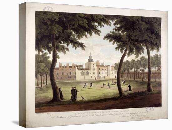View of Charterhouse, Finsbury, London, 1813-Robert Havell the Younger-Stretched Canvas