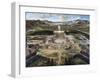 View of Chateau and Gardens of Versailles, Taken from Paris Avenue-Pierre Patel-Framed Art Print