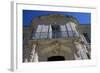 View of Chateau D'Angarran's Main Facade, Near Laverune, Languedoc-Roussillon, France-null-Framed Giclee Print