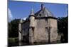 View of Chateau De Creminil, Estree-Blanche, Nord-Pas De Calais, France, 15th-19th Century-null-Mounted Giclee Print