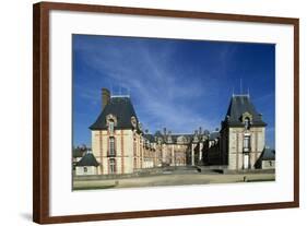 View of Chateau De Grosbois, Boissy-Saint-Leger, Ile-De-France, France, 16th-17th Century-null-Framed Giclee Print