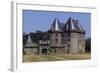 View of Chateau De Landal, Broualan, Brittany, France 15th-19th Century-null-Framed Giclee Print