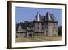 View of Chateau De Landal, Broualan, Brittany, France 15th-19th Century-null-Framed Giclee Print