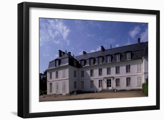View of Chateau De Mauvieres, Saint-Forget, Ile-De-France, France, 17th-18th Century-null-Framed Giclee Print