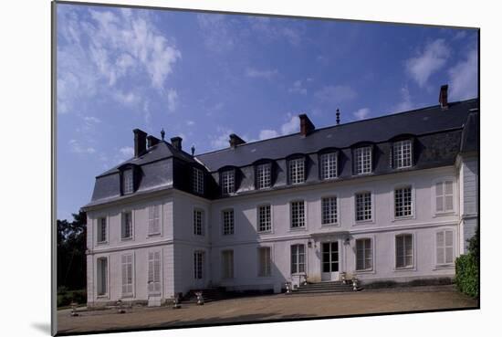 View of Chateau De Mauvieres, Saint-Forget, Ile-De-France, France, 17th-18th Century-null-Mounted Giclee Print