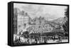 View of Chateau De Meudon-Jacques Rigaud-Framed Stretched Canvas