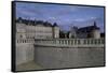 View of Chateau De Montgeoffroy, 1772-1776-Jean Benoit Vincent Barre-Framed Stretched Canvas