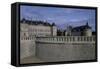 View of Chateau De Montgeoffroy, 1772-1776-Jean Benoit Vincent Barre-Framed Stretched Canvas