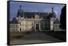 View of Chateau De Montgeoffroy, 1772-1776-Jean Benoit Vincent Barre-Framed Stretched Canvas