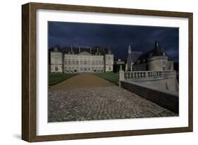 View of Chateau De Montgeoffroy, 1772-1776-Jean Benoit Vincent Barre-Framed Giclee Print