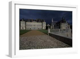 View of Chateau De Montgeoffroy, 1772-1776-Jean Benoit Vincent Barre-Framed Giclee Print