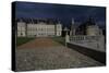 View of Chateau De Montgeoffroy, 1772-1776-Jean Benoit Vincent Barre-Stretched Canvas