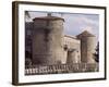 View of Chateau De Ravel, Auvergne, France, 12th-18th Century-null-Framed Giclee Print