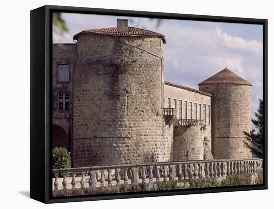 View of Chateau De Ravel, Auvergne, France, 12th-18th Century-null-Framed Stretched Canvas