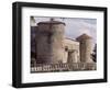 View of Chateau De Ravel, Auvergne, France, 12th-18th Century-null-Framed Giclee Print