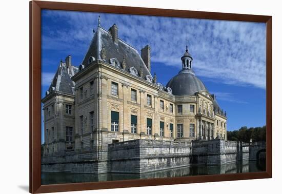 View of Chateau of Vaux-Le-Vicomte, 1656-1661-Louis Le Vau-Framed Giclee Print