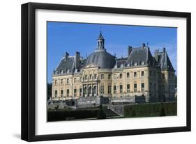 View of Chateau of Vaux-Le-Vicomte, 1656-1661-Louis Le Vau-Framed Giclee Print